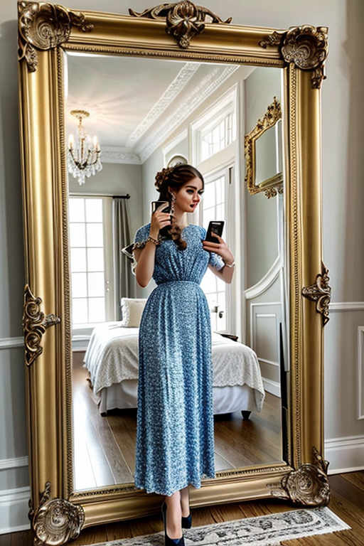 aesthetic mirror selfie girl quotes